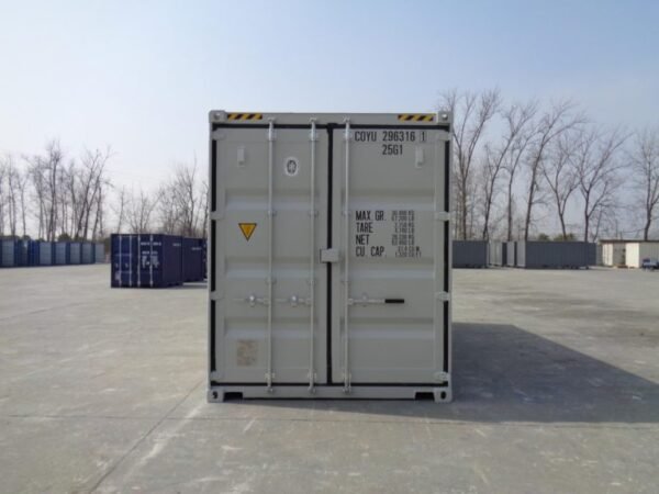 Container maritime 20 pieds 1er voyage