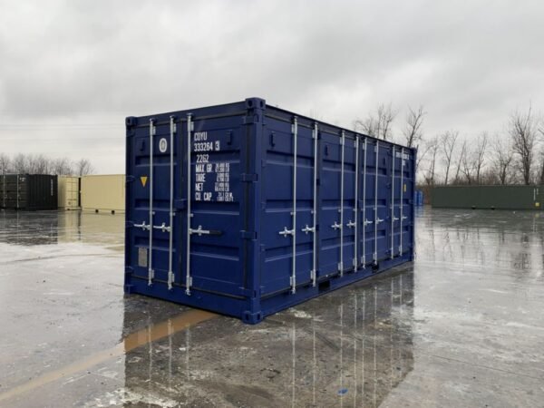 Container maritime openside 20 pieds